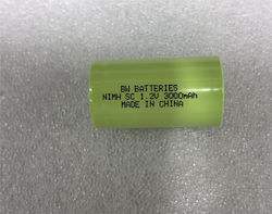 BW Batteries Sub-C 3000mAh 1.2V