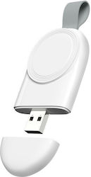 Wireless Charger Smart Watch Flippy Compatible Apple Iwatch 1-9 Magnetic Usb-a Port Interface Cable-free Directly To Dock Computer Black