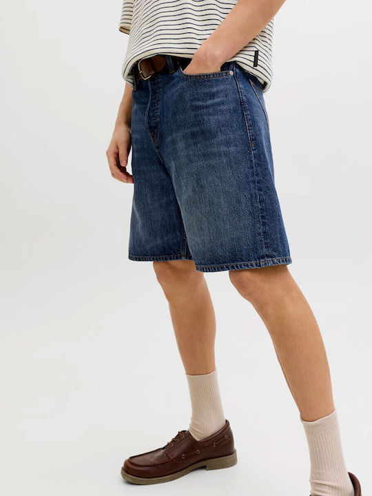 Jack & Jones Men's Denim Bermuda Shorts Dark Blue
