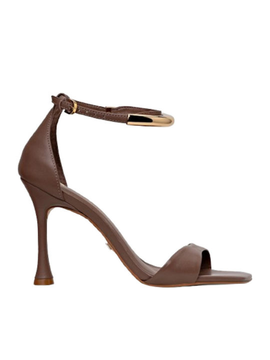 Carrano Leather Sandals Brown