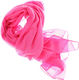 Eșarfă Damă 30% Viscoză 70% Poliester ButicCochet 68x180 Cm Fucsia Es3357