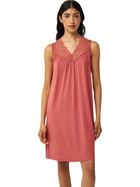 Vamp Summer Women's Nightgown Terracotta