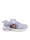Kids Sneakers with Hoop & Loop Closure Purple