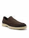 Δερμάτινα Ανδρικά Loafers σε Καφέ Χρώμα