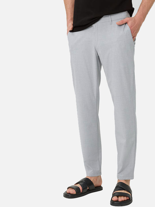 Chino Trousers Elastic in Slim Fit Gray