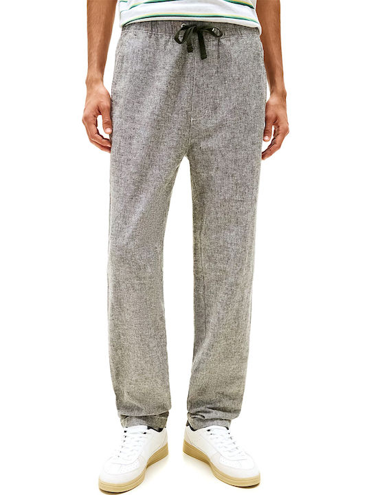 Tommy Hilfiger Herrenhosen Chino in Lose Passform Grau