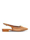 Γυναικείες Μπαλαρίνες Slingback σε Μπεζ Χρώμα