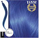 Yanni Extensions Keratin Extension with Human Hair in Blue Colour 50cm
