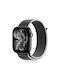 Crong Nylon Λουράκι Υφασμάτινο Midnight Run (Apple Watch 44/45/46mm/Ultra 49mm)