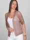 Beige Women's Bolero