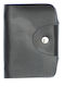 Leder Herrenbrieftasche Mit Karten Schwarz