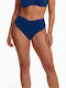 Bikini Slip High Waist Navy Blue