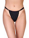 Bikinihosen Slip Schwarz