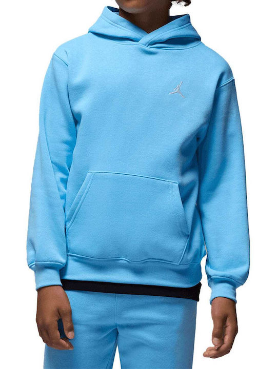 Jordan Fleece Kids Hoodie With Pockets Blue Jor...