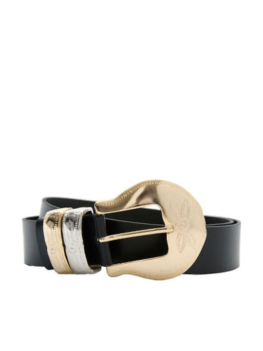 Leather Women's Black Belt
