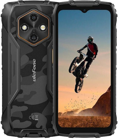 Ulefone RugKing 4 Pro Dual SIM (8/128GB) Ανθεκτικό Smartphone Μαύρο