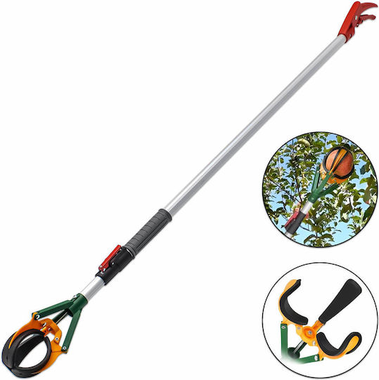 Fruit Collector for Tree Fruits Telescopic Pole 138-219cm 3 Levels Oem