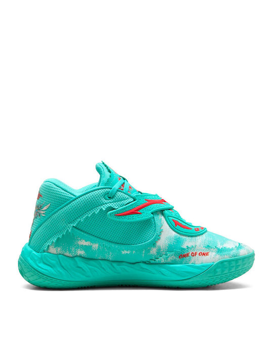 PUMA MB.05 Basketballschuhe Türkis PUMA MB.05 Basketballschuhe Türkis