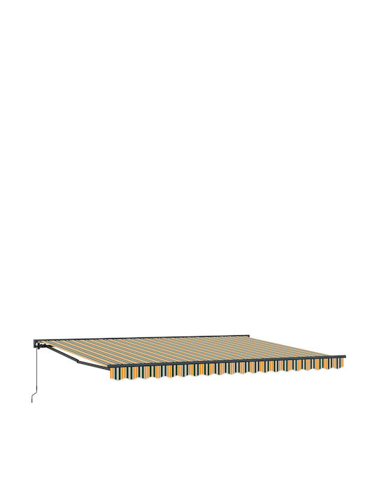 vidaXL Terrasse Zelt mit LEDs Grüne 4.5x3.5m