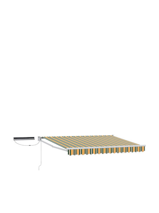 vidaXL Green Terrace Tent 3x2.5m