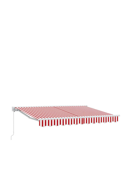 vidaXL Terrasse Zelt mit LEDs Rote 3x2.5m