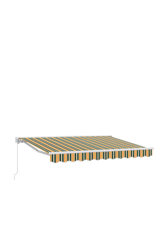 vidaXL Terrasse Zelt mit LEDs Grüne 3x2.5m