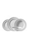 Set Farfurii Serviciu 24 Bucăți 710ktp3796 White Hermia 24 Bucăți Porțelan