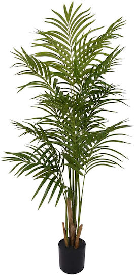 Artekko Green Artificial Plant Lady Palm Pot 110cm x 110cm