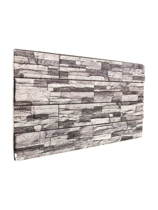 Vidaxl Panouri Decorative 3d 10 Bucăți Gri Închis Gri Deschis 100 X 50 Cm