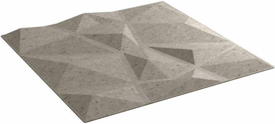 Vidaxl Panouri Decorative 3d 24 Bucăți Gri Beton 50 X 50 Cm Polistiren Xps