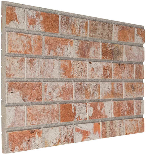 Vidaxl Wall Panels 10 Pieces Orange 100 X 50 Cm Foam Eps