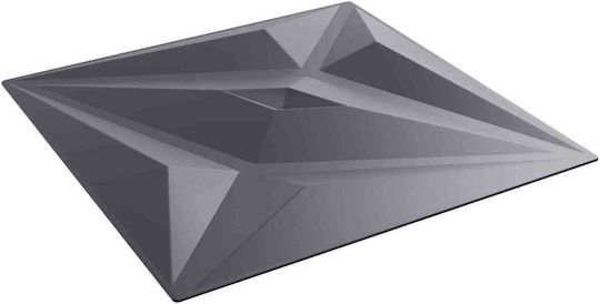 Vidaxl Wall Panels Star 24 Pieces Star Grey 50 X 50 Cm Polystyrene Xps