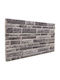 vidaXL 3D Wandpaneele 10 Stück Anthrazit 100 x 50 cm Selbstklebend EPS Schaum