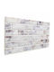 Vidaxl Wall Panels 10 Pieces Soft Gray Black 100 X 50 Cm