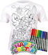 Splat Planet Malerei T-Shirt