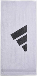 adidas Πετσέτα Θαλάσσης Βαμβακερή Λευκή adidas Πετσέτα Θαλάσσης Βαμβακερή Λευκή