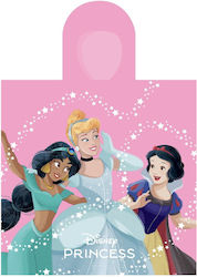 Poncho De Plajă Quick Dry Disney Home Princess 192 50x100 Roz Deschis Pentru Bebeluși