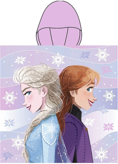Πόντσο Θαλάσσης Quick Dry Disney Home Frozen 199 50x100 Lilac