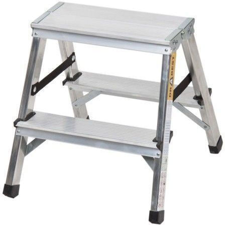 Aluminum Double-sided Ladder Drabest 2x2 0.4 M 125 Kg