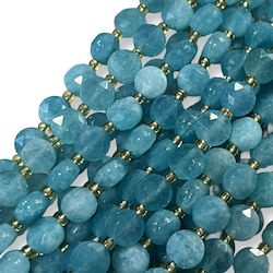 Χάντρες Φυσικό Απατίτης Apatite 5χ10mm