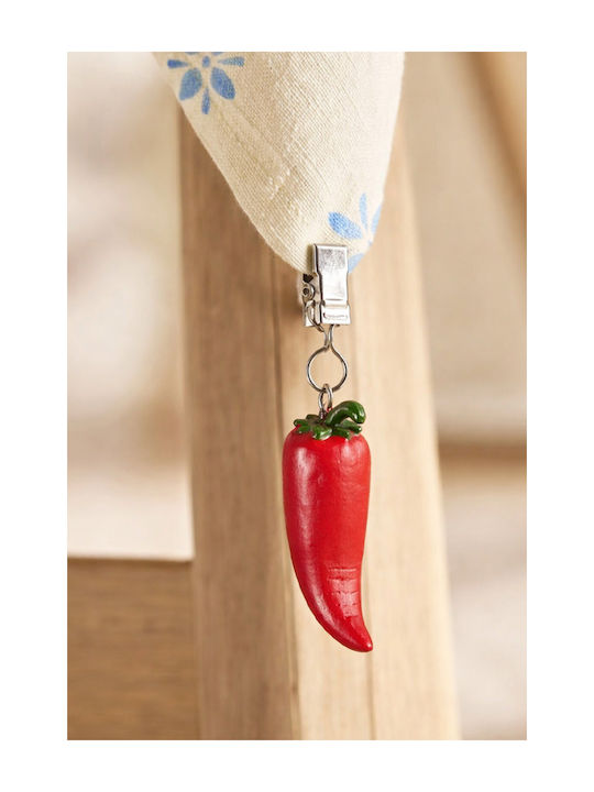 Kaemingk Βαρίδια Für Weihnachtliches Tischgeschirr Σε Σχήμα Πιπεριάς 4 Stück 7.7x2.3cm Kaemingk Βαρίδια Für Weihnachtliches Tischgeschirr Σε Σχήμα Πιπεριάς 4 Stück 7.7x2.3cm