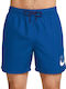 Volley Herren-Bademode Kurze Hosen Blau mit Mustern