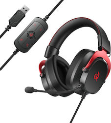 QCY Heroad VT200 Over Ear Black/Red for PC / PS4 / PS5 QCY Heroad VT200 Over Ear Black/Red for PC / PS4 / PS5