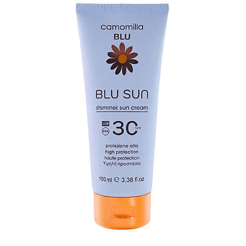 Camomilla BLU Blu Sun Shimmer Αντηλιακή Κρέμα για το Σώμα SPF30 100ml