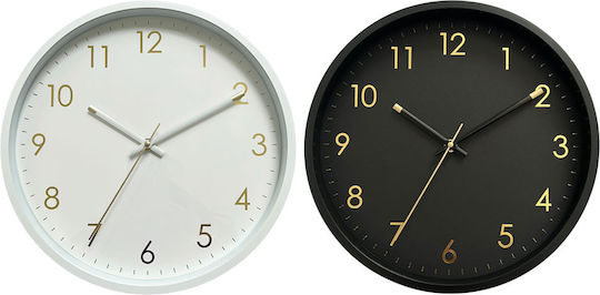 Ankor Leise Wanduhr Kunststoff Weiß Verschiedene Farben Ankor Leise Wanduhr Kunststoff Weiß Verschiedene Farben