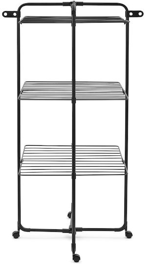 Brabantia Hangon Tower Πτυσσόμενη Απλώστρα Δαπέδου με Ρόδες με Μήκος Απλώματος 23m