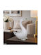 Murano Decorative Swan Made of Crystal 12x6x17cm