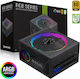 GameMax RGB 1050G 1050W Μαύρο Τροφοδοτικό Υπολογιστή Full Modular 80 Plus Gold