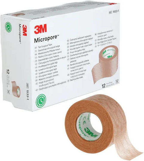 3M Paper First Aid Tape 2.5cm x 9.2m