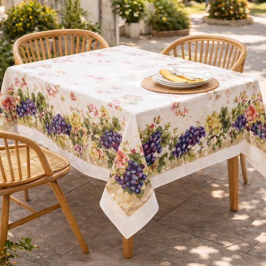 My Home Luxury Față De Masă Rezistentă La Pete Multicoloră 140x180cm